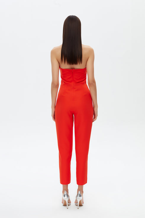 Nova cross halterneck jumpsuit